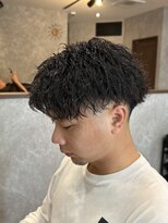 ザ クラン バイ ヘッドライト 仙台長町店(THE CLAN by HEADLIGHT) 【無造作束間】スキンフェード×強めツイストスパイラル