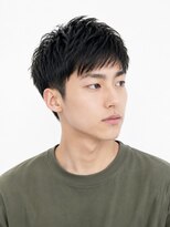 オルタナティブパレード(Alternative Parade) 黒髪ツーブロックスパイキーショート ビジネスもカジュアルもOK