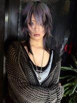 イリス 心斎橋(.elice)&nbsp;セミロングアンブレラカラーミニウルフショートウルフ前髪50代