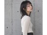 《前髪まっすぐ☆》ポイントストレート+カット+ミドルトリートメント￥12000~