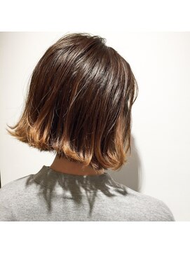 レス 伏見(LESS) <LESS>ハイグラデーションカラーボブ[伏見/丸の内/栄/髪質改善/