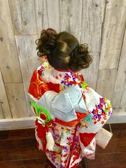 ヘアーセット 着付け