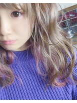 ルーナヘアー(LUNA hair)&nbsp;『京都 ルーナ』インナーカラー×クリアベージュ【草木真一郎】