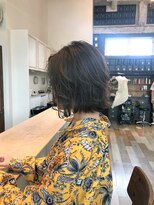 マイティ バイ エイチ(mighty by H)&nbsp;切りっぱなしボブ×イルミナカラー