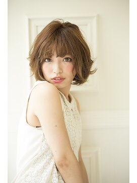 オーブ ヘアー ブランコ 久米川店(AUBE HAIR Blanco) ガーリーポップ★ボブ