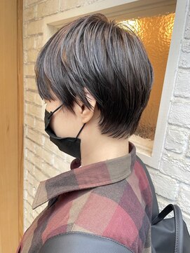 ニア 清澄白河(nir) 〈清澄白河 半個室〉ニュアンスショート/ハイライトローライト