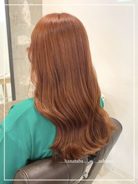 ハナタバ(hanataba) ＊ワンブリーチでできるorange color＊