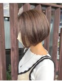 大人女子のお洒落前下がりボブ☆