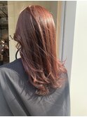 epic hair  レイヤー×チェリーレッド