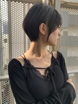ロンドブルーム 天神大名店(Lond Bloom) 黒髪でも大人美人ショート/ショートヘア/ショートカット