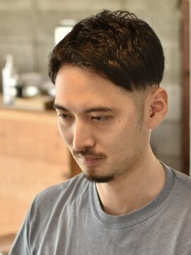 リム メンズヘア(LIM men's hair) 大人ショートアップバング【メンズカット/メンズヘア】