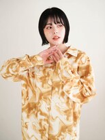 ジュール 大分(Joule)&nbsp;ミディアムヘア/斜めバング/グレージュカラー/大分駅