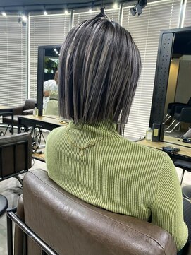 アルカナ 明治神宮前原宿(ARCANA) フルバング ブラウン 似合わせカット カルマパーマ