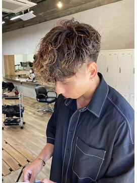 アンジェリカ 天理店(ANGELICA) メンズスタイル　スペインカールangelica天理店【川崎優太】