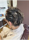 メンズ編み込みセット