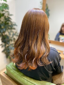 ミオ(mio) ライトカラー×インナーオレンジ