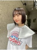 ◎ミニボブ縮毛矯正ショートボブストレートパーマ