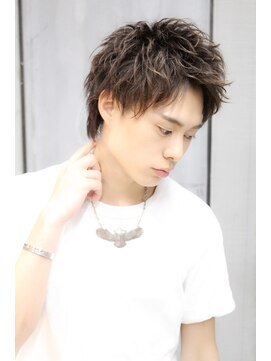 リップス レイ ギンザ(LIPPS Ray GINZA) TAKAHIRO風爽やかアップバングショートソフトツーブロック