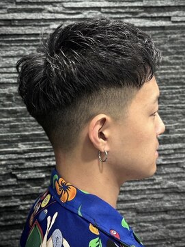 ヒロギンザ 仙台本店(HIRO GINZA) 仙台 ハンサム ショート ツーブロック アップバング