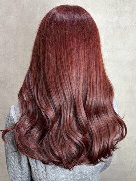 ルノン フィージュ(LUNON fieju) レッドカラー/チェリーレッド/ブリーチなし