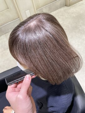 アソビ 表参道(ASOBI) 白髪ぼかし/脱白髪染め/ブリーチなしダブルカラー