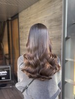 ジェノ(JENO by apish) コテ巻き風パーマ/韓国風パーマ