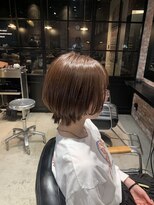 オーガニック アトリエ 大宮(organic+atelier)&nbsp;髪質改善カラーハイライトグレージュ白髪染めウルフカット