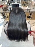 イメチェンヘアスタイル/外ハネボブ/美髪のススメ/ワイドバング
