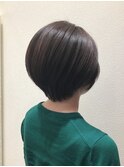大人上品なツヤ髪ハンサムショート＊奥行きショート40代