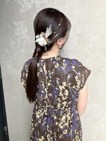 コルル 渋谷(COLULU)&nbsp;【タイトヘアアレンジ】渋谷/ヘアセット/巻き下ろし/学割U24/眉