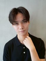 ニコ トウキョウ ロジック(nico TOKYO Logic)&nbsp;フェザーパーマニュアンスパーマメンズセンターパート襟足あり