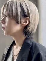 メイカ(MEIKA) マッシュウルフ×ホワイトベージュ【ハシムラアキト】