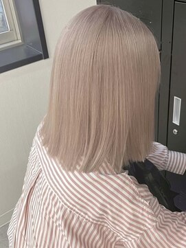 ペレ 梅田(PELE) くびれヘア/アプリコットオレンジ/夏のヘアアレンジ/梅田