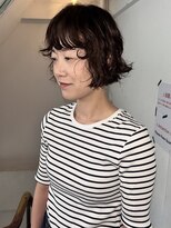 ボウ(BOW)&nbsp;前上がりボブ × パーマ      [本町/心斎橋/堺筋本町]