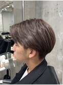 ブラウン/船橋/くすみベージュ/細めハイライト