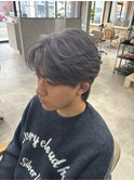フェザーショート/グレーアッシュ