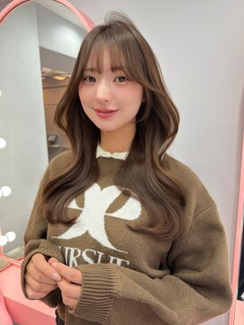 ボタン シブヤ(VOTAN SHIBUYA) 韓国ヘア/くびれヘア/前髪あり/顔まわりカット/