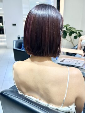 エアー 大阪(AIR) 【遠藤】ぱつっとボブ