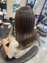 プライズ 池袋店(prize)&nbsp;ブリーチなしベージュカラー艶カラーケアカラー池袋美容室カラー