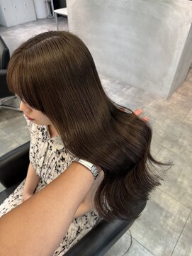 ルル(Lulu) 梅田/ブラウン/ベージュ/レイヤー/縮毛矯正/髪質改善