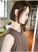 20代30代トレンドなレイヤーカットハッシュカットレイヤーボブ