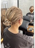 ミルクティーベージュ×アレンジ