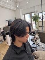 アロー 船橋店(AROH) MEN’S HAIR/波巻きツイストスパイラル/リバースセンターパート