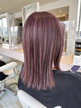 ヘアークラフト アニー 南郷18丁目店(HAIR CRAFT Annie)の写真/【デザインカラー】満足度NO.1◆表面ハイライト、ちらりカラーも大胆カラーもお任せ下さい☆