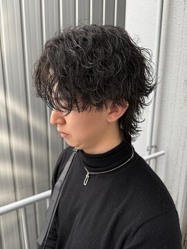 ハイプ 名駅(HYPE) メンズ波巻きスパイラルパーマ/波巻きウルフ/シャドウパーマ