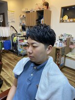 ヘアーサロン新華&nbsp;ツーブロックアップバング