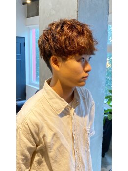 グロウム バイ アフェクト(glowm by AFFECT)の写真/おしゃれメンズの間でも話題◎朝のセットに悩まないパーマで爽やか&トレンドstyleが手に入る！