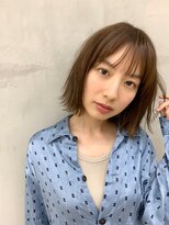 ミィ 表参道(mee.)&nbsp;【mee.】ブチ　かわいい外ハネボブ