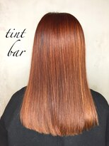 セシルヘアー 京都駅前4号店(Cecil hair)&nbsp;tint bar  オレンジ系  タイガーリリー