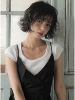 シャル 錦糸町(shalu) パーマ風ミニボブ